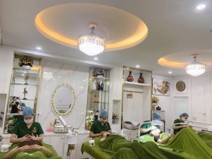 Không gian làm đẹp sang trọng tại Viện thẩm mỹ Hoa Long Lào Cai