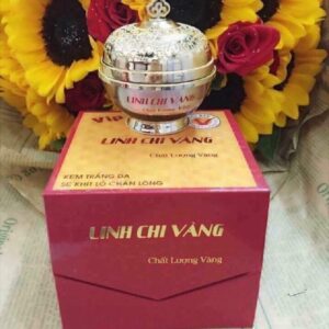 Kem Linh Chi Vàng hỗ trợ làm đẹp da rạng ngời