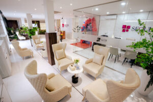 Không gian phòng chờ sang trọng chuẩn 5 sao tại Seoul Center Bạc Liêu