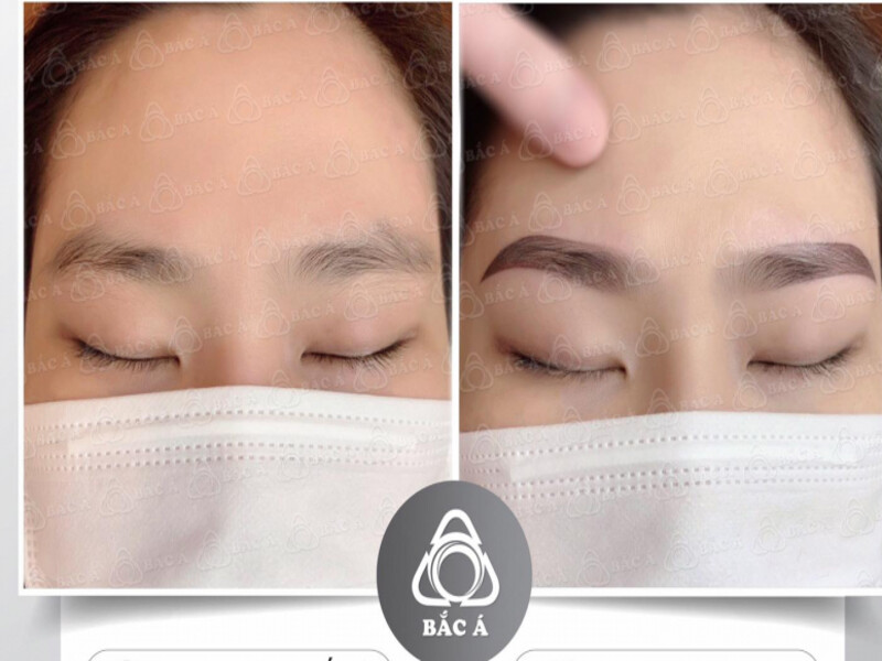Dịch vụ phun xăm thẩm mỹ tại Bắc Á sử dụng mực an toàn, lành tính cho khách hàng