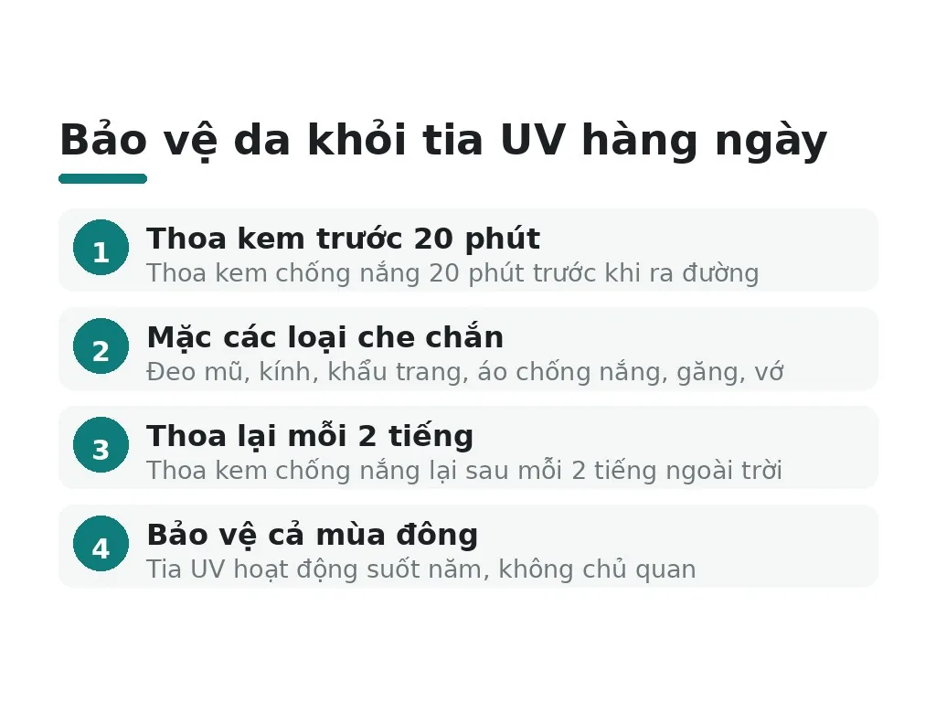 Tại sao phải che chắn cẩn thận mỗi khi ra đường?