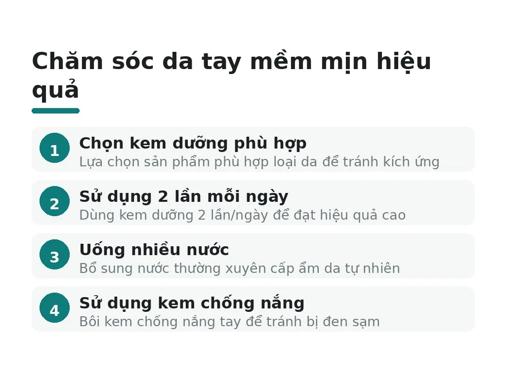Kem dưỡng có giúp da tay mềm mại hiệu quả không?