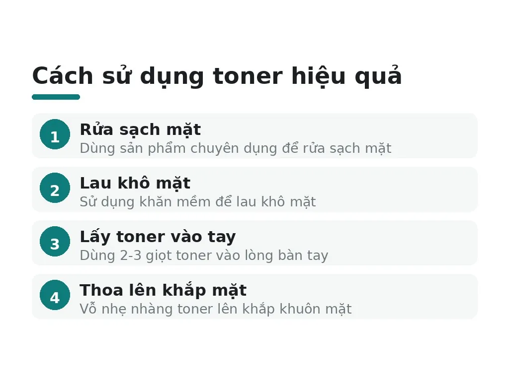 Toner cân bằng độ pH và hồi phục độ ẩm tự nhiên cho da?