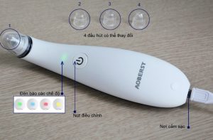 Đầu hút mụn phù hợp với nhiều loại mụn khác nhau