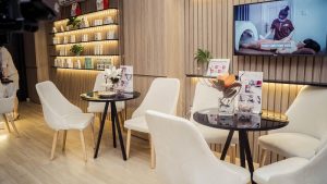 Không gian đón tiếp sang trọng, tiện nghi tại SeoulSpa.Vn