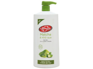 Sữa tắm Lifebouy Matcha & Khổ qua giúp trị mụn lưng hiệu quả