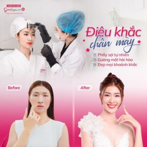 Đội ngũ chuyên gia tư vấn lựa chọn khuôn chân mày phù hợp