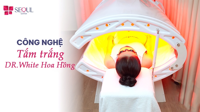Công nghệ tắm trắng bằng máy móc hiện đại, giúp làm sáng da từ sâu bên trong