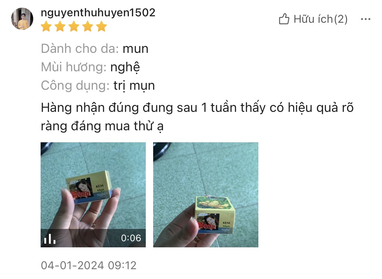 Biona nghệ trị mụn tốt, bạn hoàn toàn có thể sử dụng