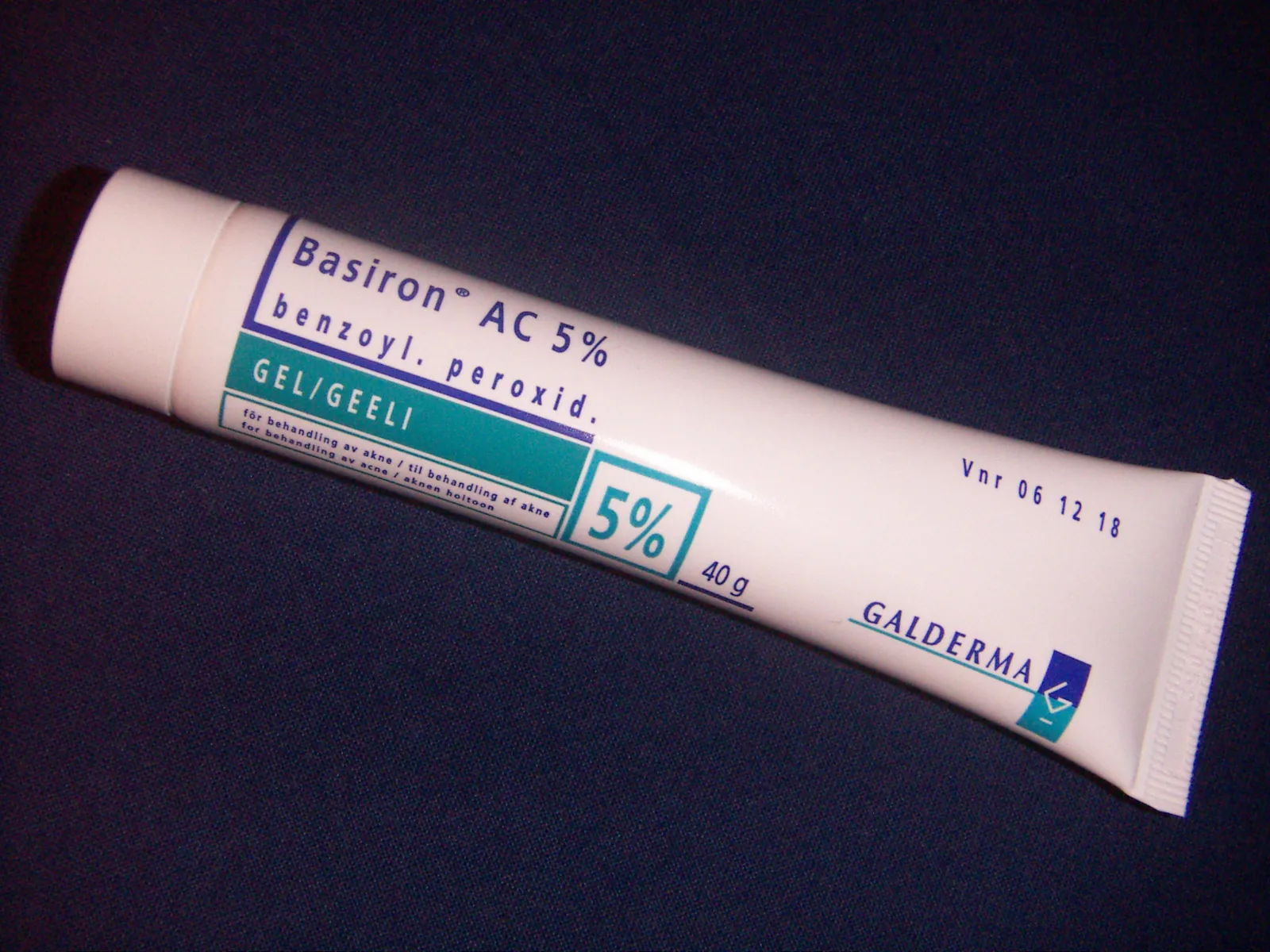 Benzoyl Peroxide acne treatment