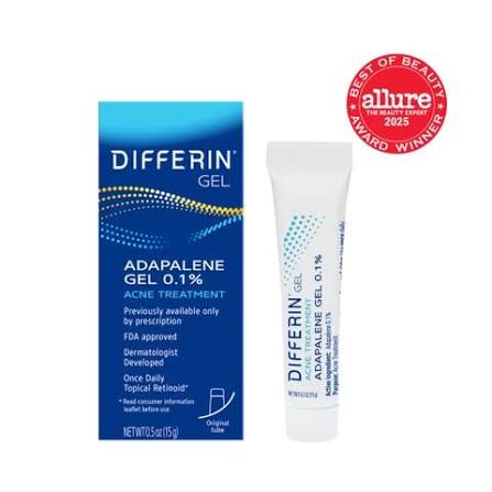 Differin Gel chứa adapalene 0,1%.