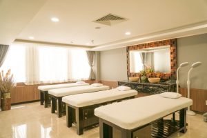 Hasaki Beauty & Spa Tân Bình được thiết kế theo phong cách sang trọng