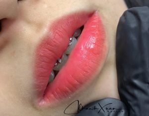 Phun môi đẹp mọng nước tại Khánh Xuân Spa