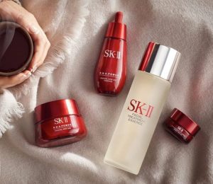 Bộ chăm sóc da mặt SK-II có thiết kế đẹp mắt, vô cùng tinh tế