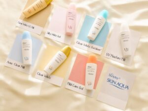 Gel chống nắng Sunplay Skin Aqua Mild Care chống nắng, chống nước rất tốt