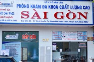 Phòng Khám Đa Khoa Chất Lượng Cao Sài Gòn ở trung tâm Buôn Ma Thuột