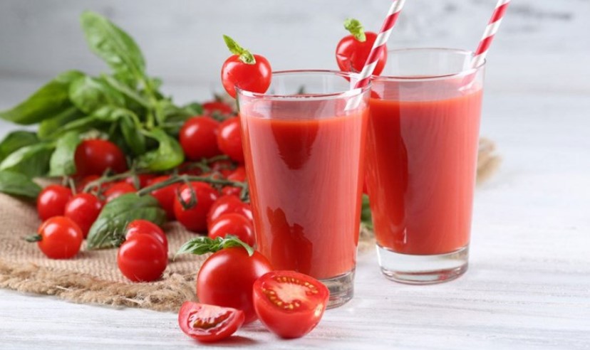 Có thể uống nước ép cà chua sau bữa tối để tăng cường khả năng hấp thụ