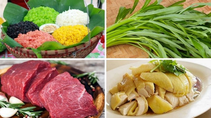 Các thực phẩm cần kiêng