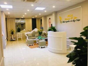Không gian Nga Spa bố trị rộng rãi, tinh tế và đẹp mắt