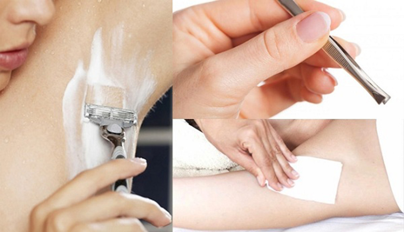 Không tự ý nhổ, cạo, wax