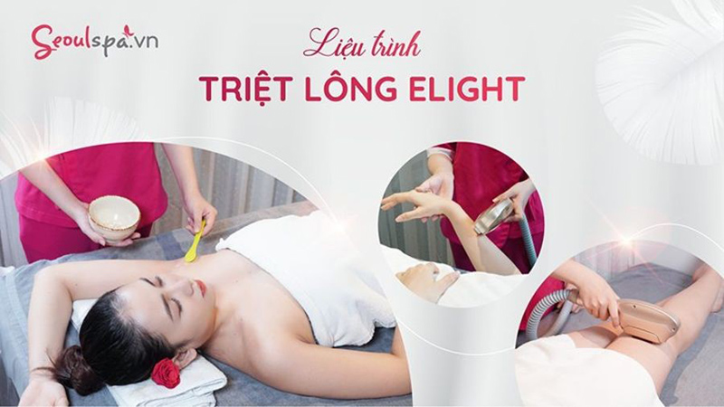 Thực hiện liệu trình triệt lông tại spa