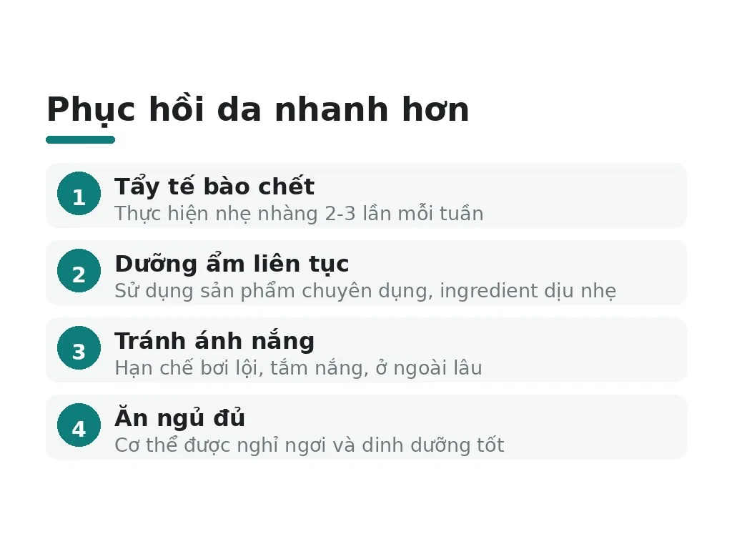 Nếu đã bị thâm thì làm sao?
