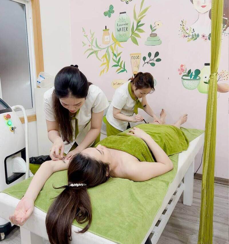 Ngọc Yến Beauty & Spa Hải Phòng hỗ trợ tận tình trong quá trình triệt lông