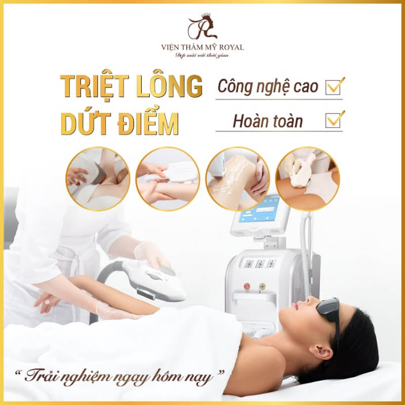 Royal Spa Hải Phòng triệt lông dứt điểm
