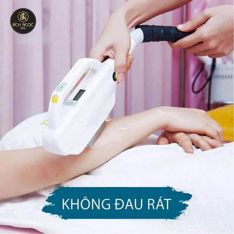Bích Ngọc Spa cung cấp dịch vụ triệt lông an toàn hiệu quả
