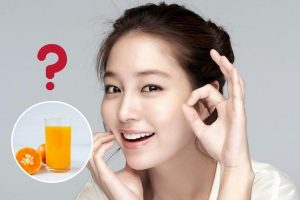 Có được uống nước cam sau khi thẩm mỹ mũi?