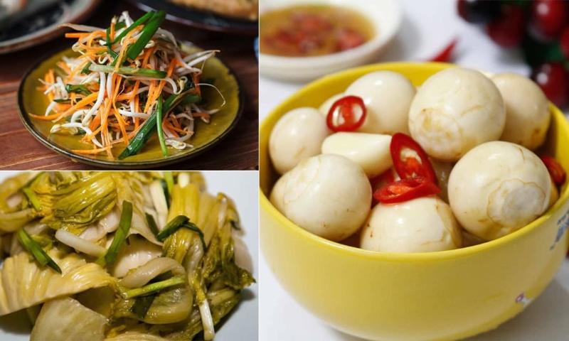 Ngoài rau muống, bạn nên tránh các loại rau muối chua để môi sau phun nhanh lành và lên màu đẹp nhất