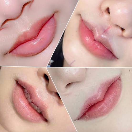 Phẫu thuật làm mỏng môi loại bỏ niêm mạc và mô mỡ thừa từ bên trong nên hoàn toàn không để lại sẹo lộ ra ngoài.